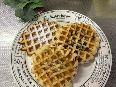 夏休みにオススメ*簡単ワッフル*